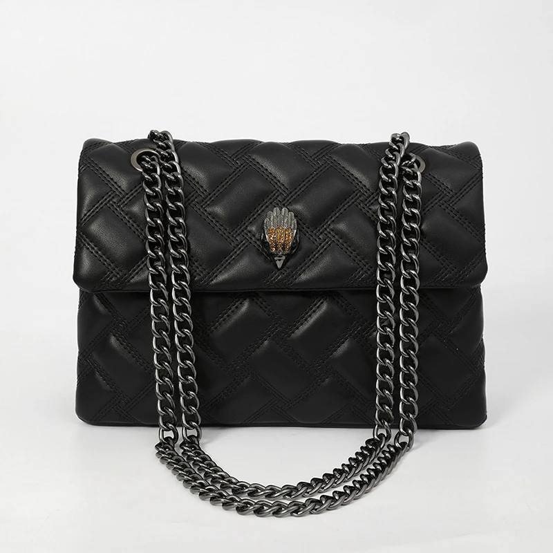 

Chain Square Bag PU Leather Large Capacity Shoulder Crossbody Bag for Women purses and handbags designer luxury bag