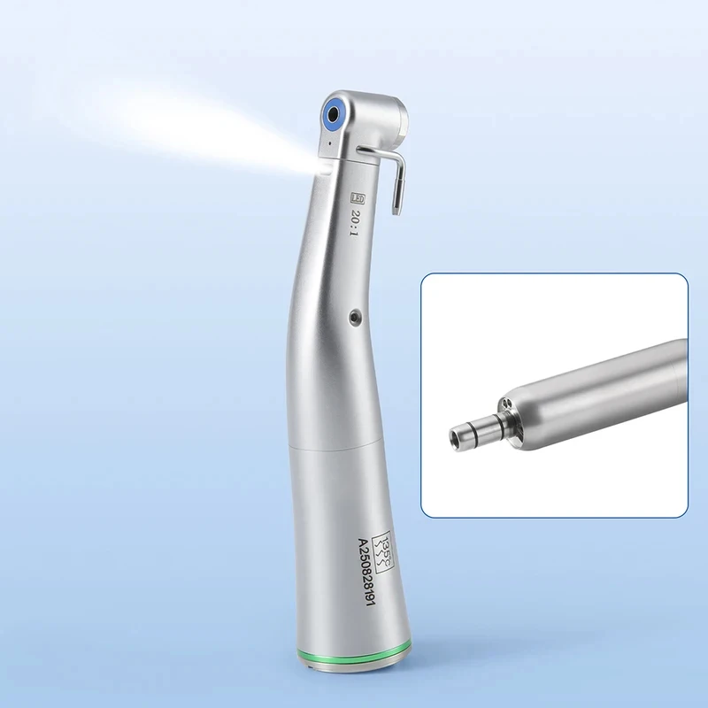 Dental Brushless Implant Motor Surgical System With 20:1 Contra Angle Handpiece Can Touchscreen Operable and Foot Control