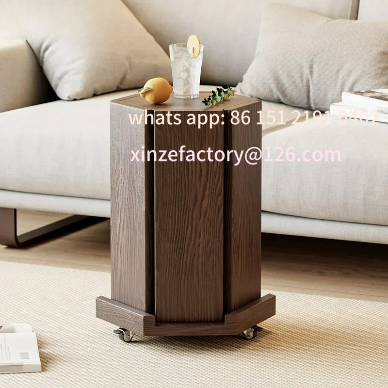 

Customizable solid wood stool household stackable combination hexagonal stool