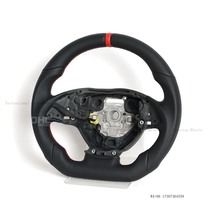 Hot-selling exclusive product suitable for 2014-2017 Chevrolet Corvette C7 full-leather car steering wheel modification view 2