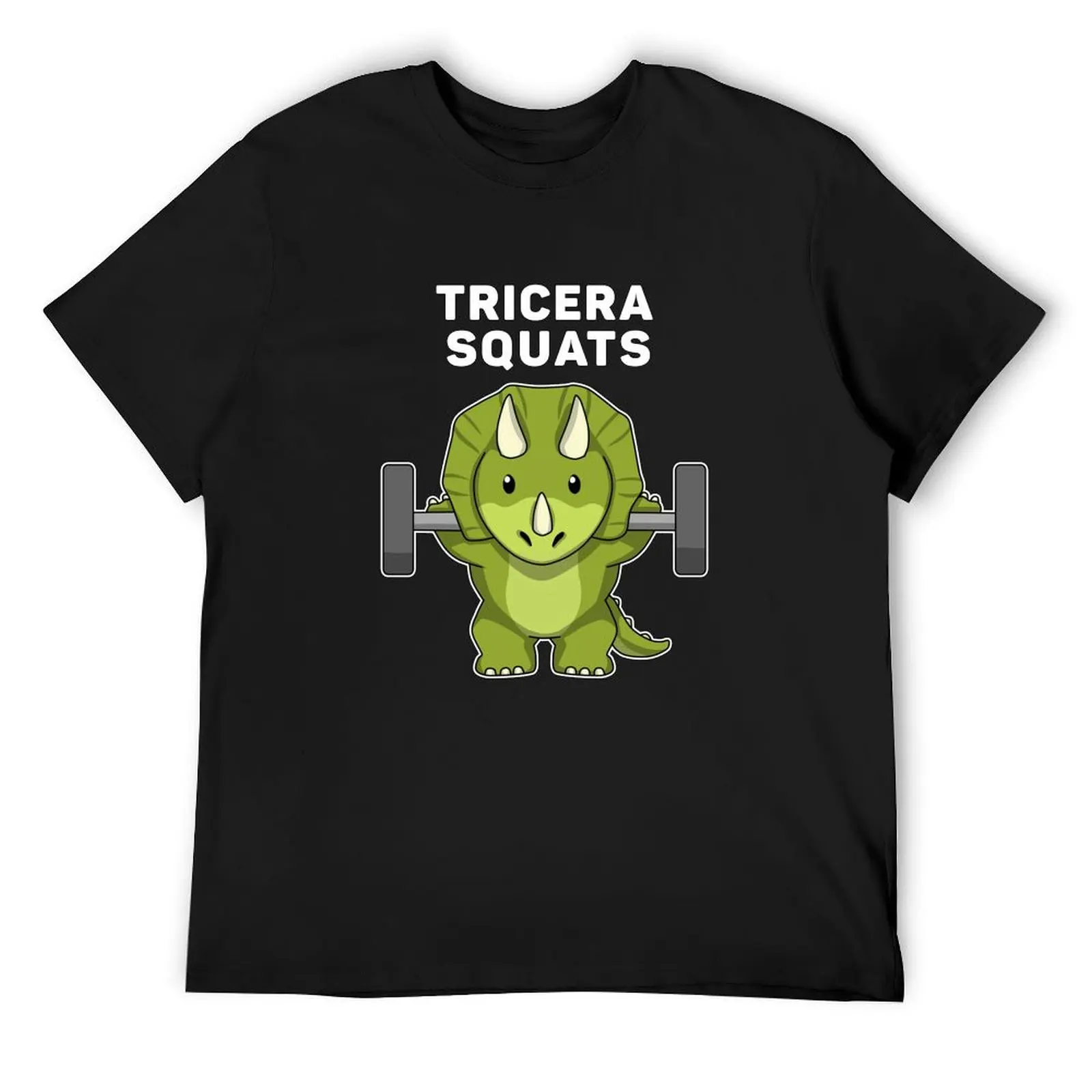 

Tricerasquats, Squats, T-Shirt baggy shirts sublime anime figures kawaii clothes oversized t shirts for men