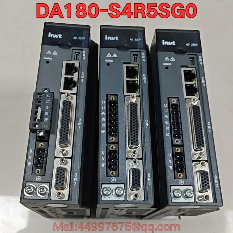 Second-hand DA180-S4R5SG0 servo drive function test is normal Latest Prices as of July 2026