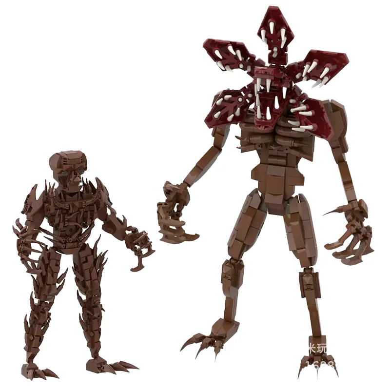 مكعبات بناء ديموغورغون الجديدة نموذج نبات لاحق للدماء عملاق فيكنا ألعاب تركيب للأطفال هدايا الهالوين