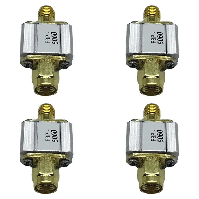 4X WFB-5060 5.8G(5000-6000Mhz)UWB النطاق العريض 5060MHZ مرشح ممر الموجة-A12I
