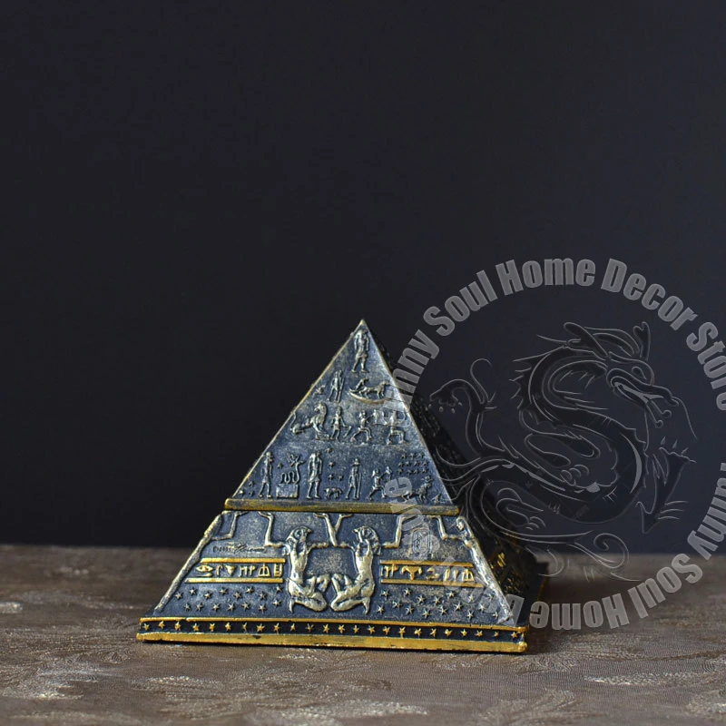 Pharaoh Khufu Pyramid Model Egypt Architecture Model Historic Egypt Landmark Replica Souvenir Gift Home Office Display Decor - Image 4