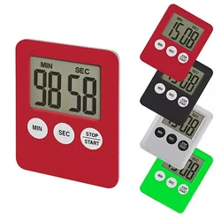 Kitchen Timer Digital Cooking Baking LED Display Loud Alarm Countdown Cooking Magnet Clock Sleep Clock Kitchen Eggs Timer