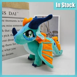 2024 New Cute Wings Of Fire Dragon Plush Doll 23cm Carton Blue Big Eye Wings Of Fire Dragon Push Doll Toy For Kid Christmas Gift