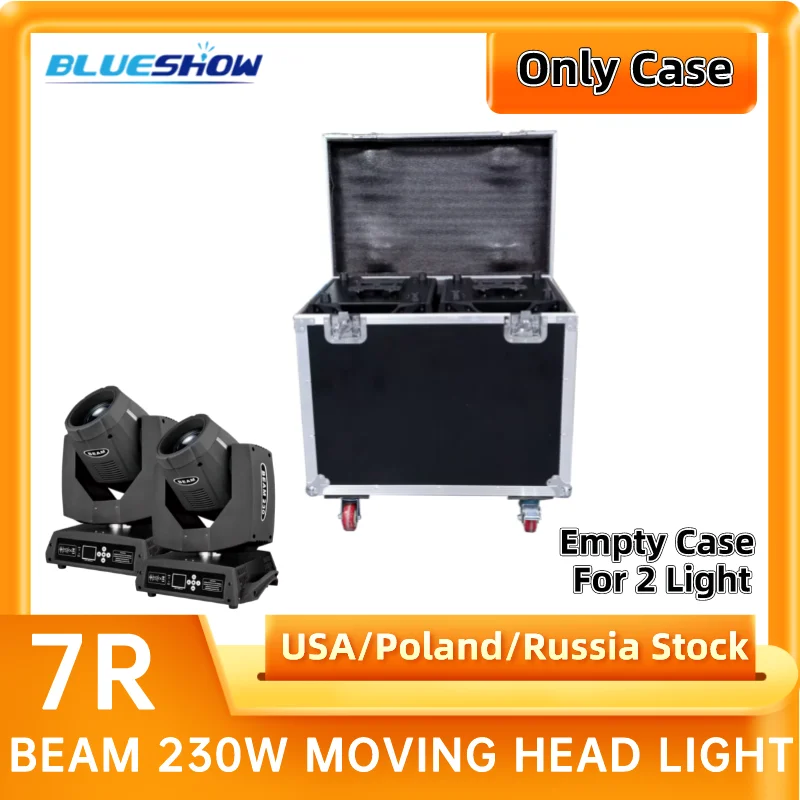 Lyre Beam 230W 7R Moving Head Light or Only Flightcase for Beam 7r Sharpy Beam 230 Stage Disco Light 230W 7R Beam Wash