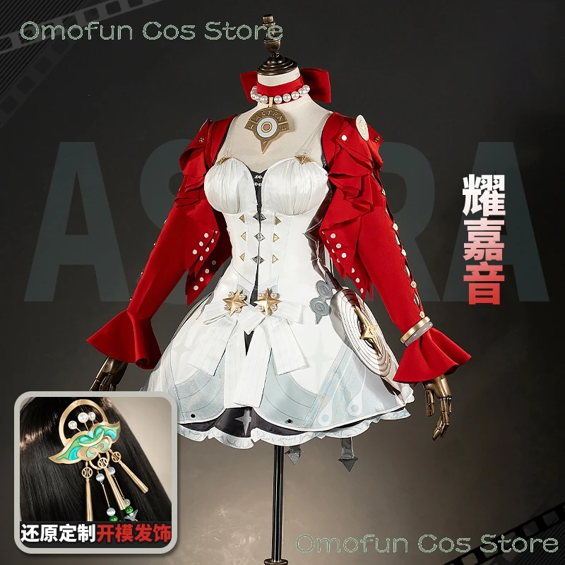 Presale Zenless Zone Zero Agent Astra Yao, kostum Cosplay pakaian Main wanita, pakaian seragam pesta Halloween ZZZ Roleplay