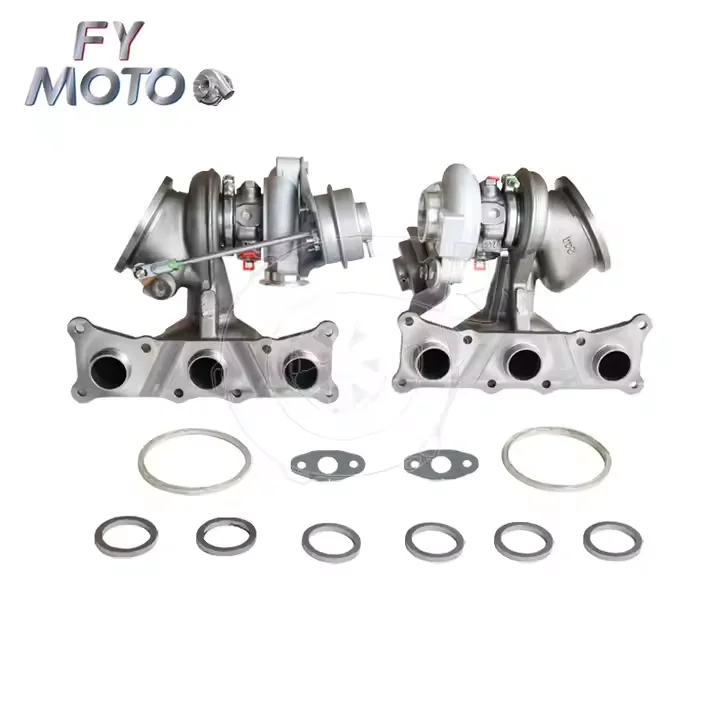 For Billet Wheel Turbocharger for BMW 135i 335i 535i Z4 N54 3.0L Twin Turbo 17T LHD