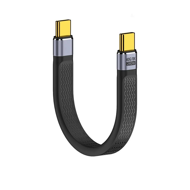 USB C to Type C Cable PD 240W USB 4.0 40Gbps Data Cable USB C Quick Charge Cable 8K 60Hz Sync Data Cable Cord for MacBook Pro