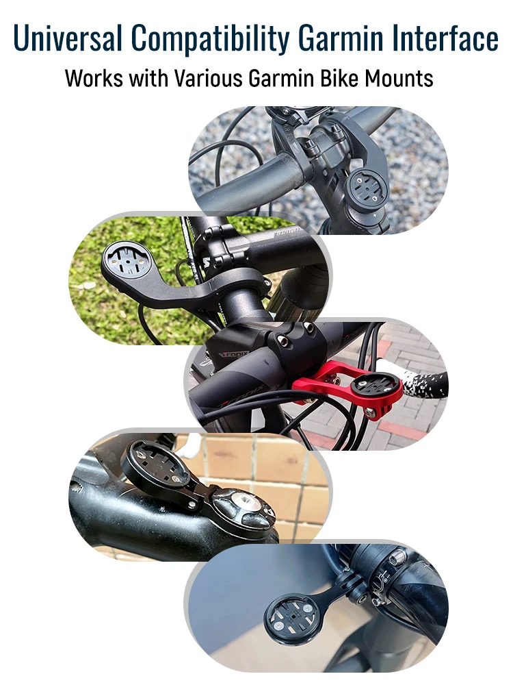 العالمي MTB الطريق الدراجة الهاتف ملصق محول ل Garmin الكمبيوتر جبل جراب هاتف لاصق مقعد حامل دراجة التصحيح التبعي