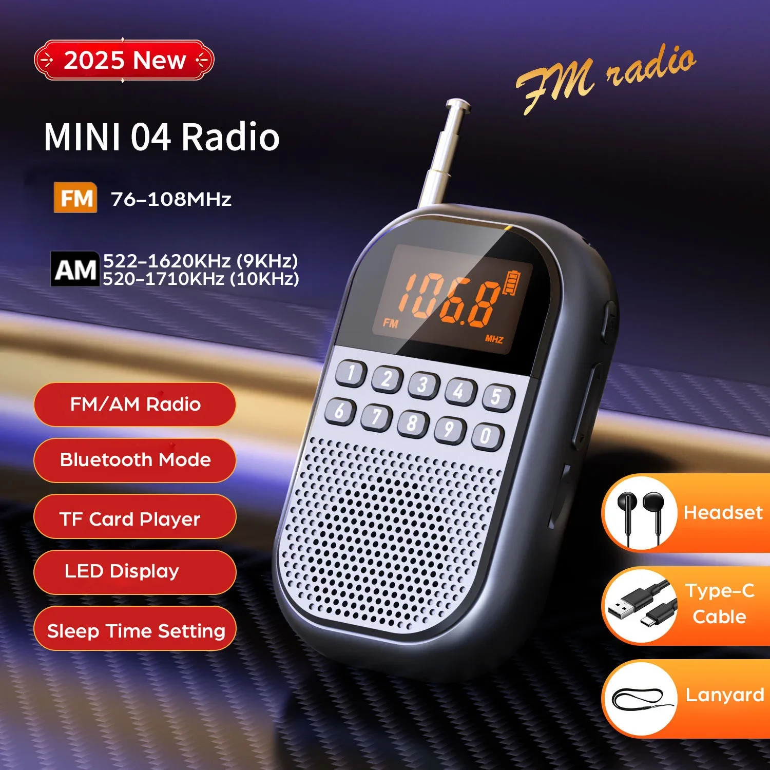 Mini Pocket Fm Am R…