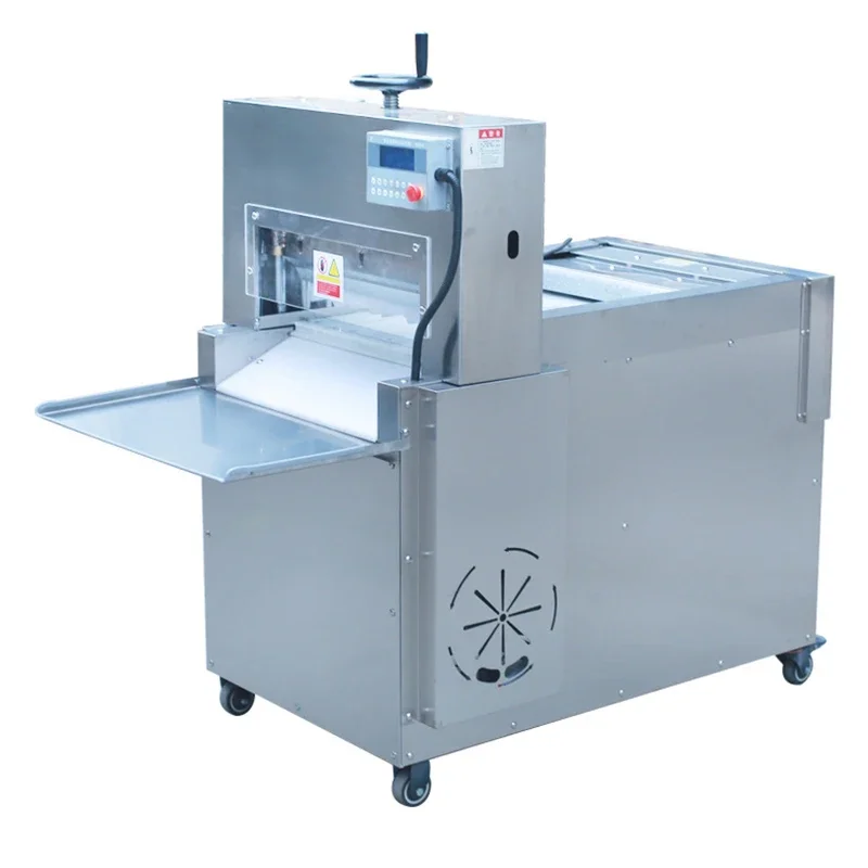 Rvs Schapenvlees Rollen Cutter Commerciële Elektrische Vlees Snijmachine CNC Single Cut Lam Rundvlees Roll Maken Machine