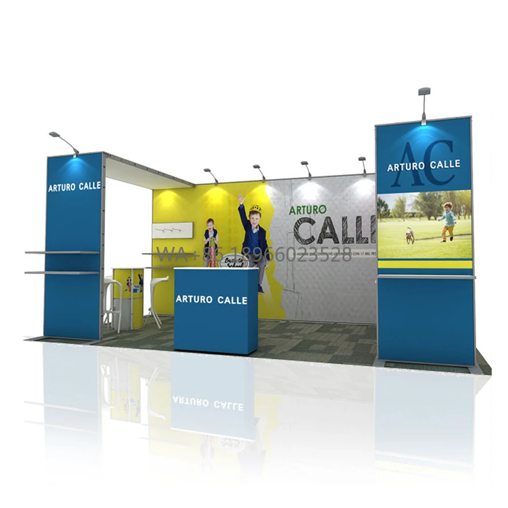 China 10 X 20 Aluminum Frame Modular Exhibition Booth for Sale