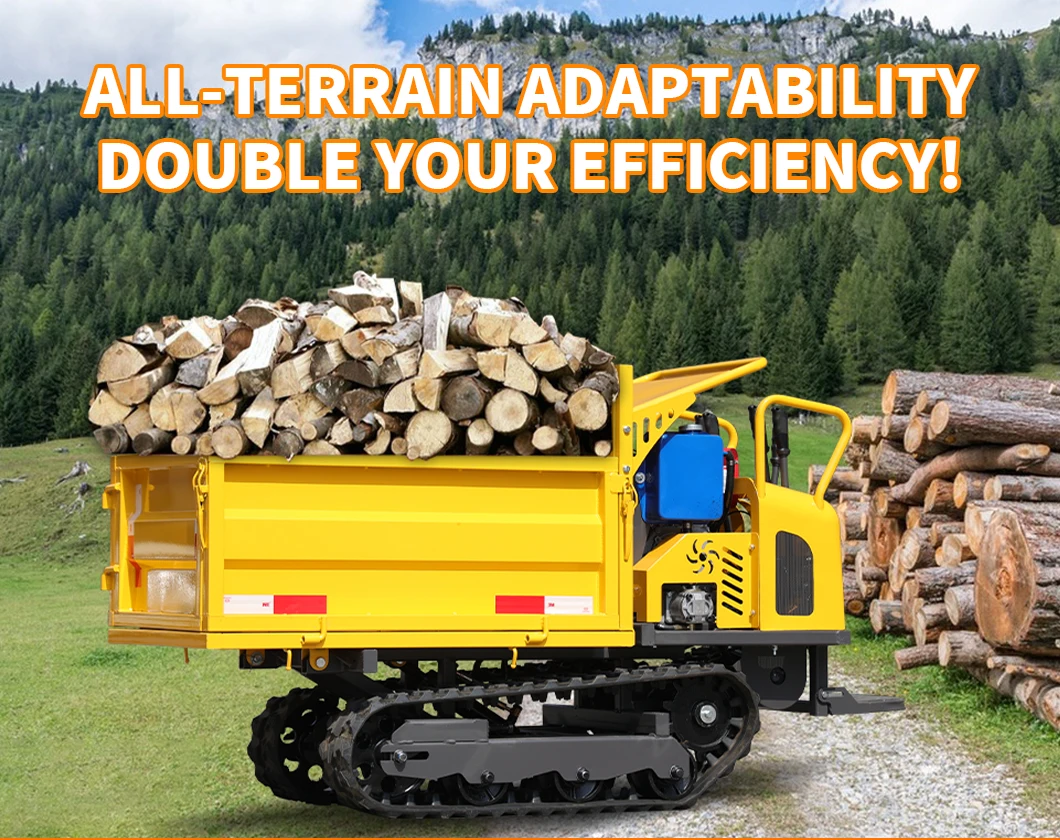 Hochwertiger 3-Tonnen-Raupenwagen-Transporter, maßgeschneiderter Raupen-Muldenkipper, geeignet für All-Terrain-Raupen zum Verkauf – Detail 3