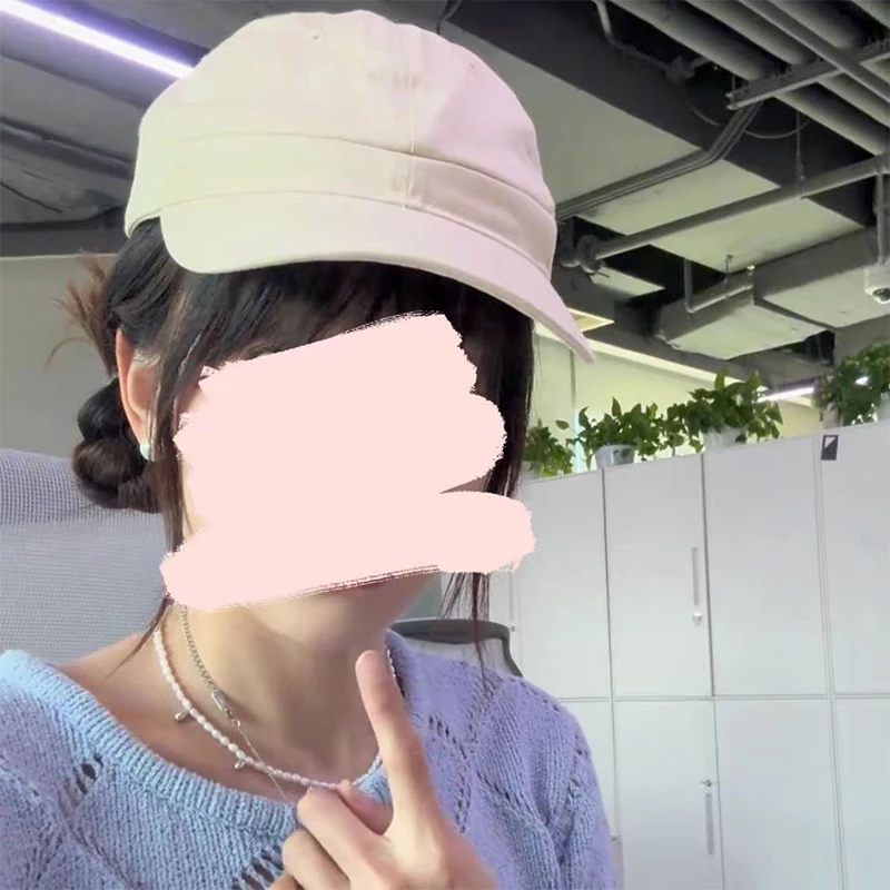 Winsome فرحان كبير الدماغ قبعة ذكي قابل للفتح للجنسين في الهواء الطلق غطاء للشمس غسلها لينة أعلى قابل للتعديل قبعة بيسبول بال هدية