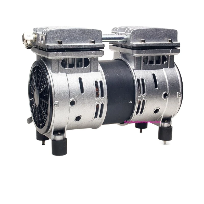 550W 40L/min Silent Oil-free Engine Pump Head  Pump Head Air Compressor Accessories Pumping With Heat Sink