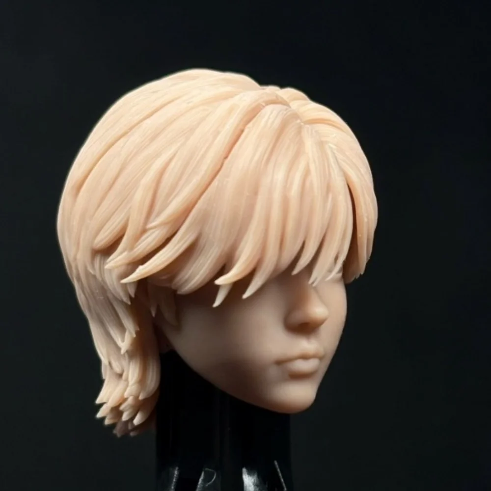 【30days Made】1/12 Scale Female Soldier Game Righteous Hero Comic Antihero Unpainted Head Sculpt Fit 6''Action Figure Model Toys