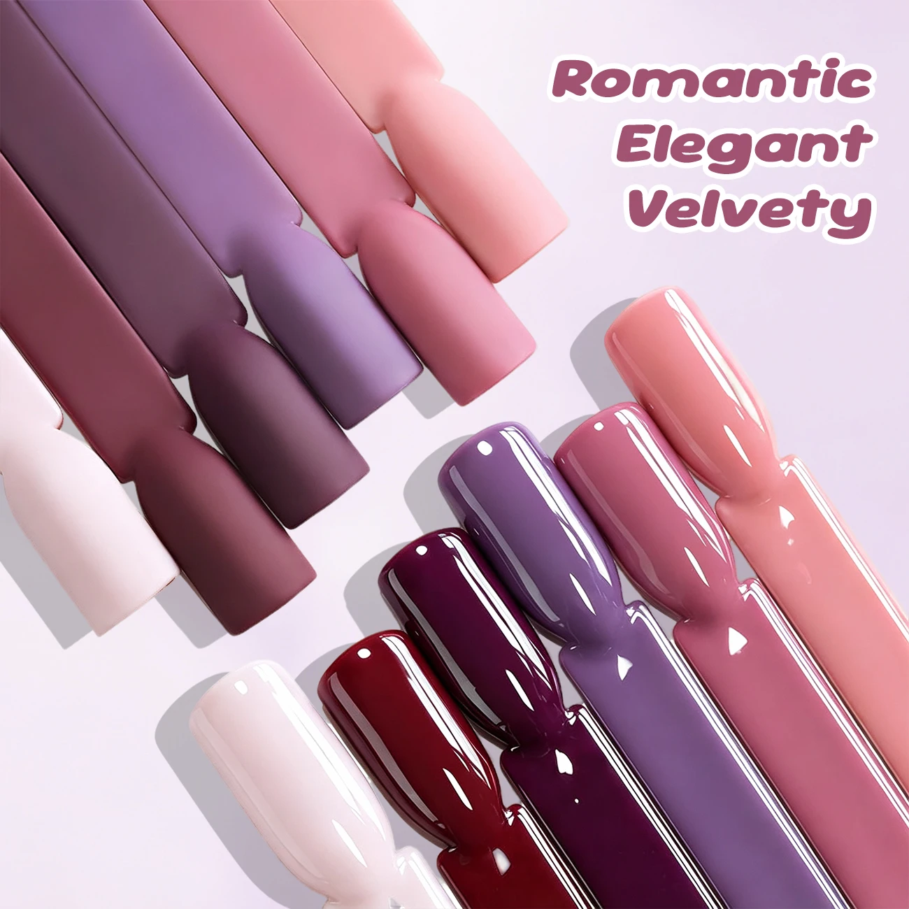 6-teiliges Gel-Nagellack-Set i – Nail Art Burgundy Bewertung und Preis