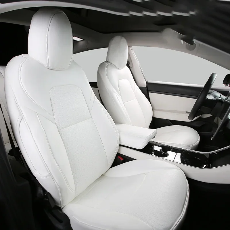 

Car Seat Cover For Model 3 Y X Luxury Cars Leather Covers Interior Accessories