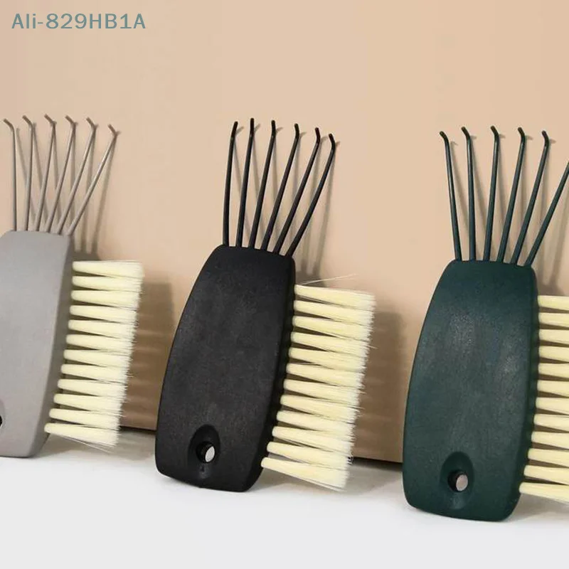 1 pz pettine pulizia artiglio cuscino d'aria pettine depilazione detergente strumento per la pulizia dei capelli setola pettine gancio accessori per la pulizia strumento