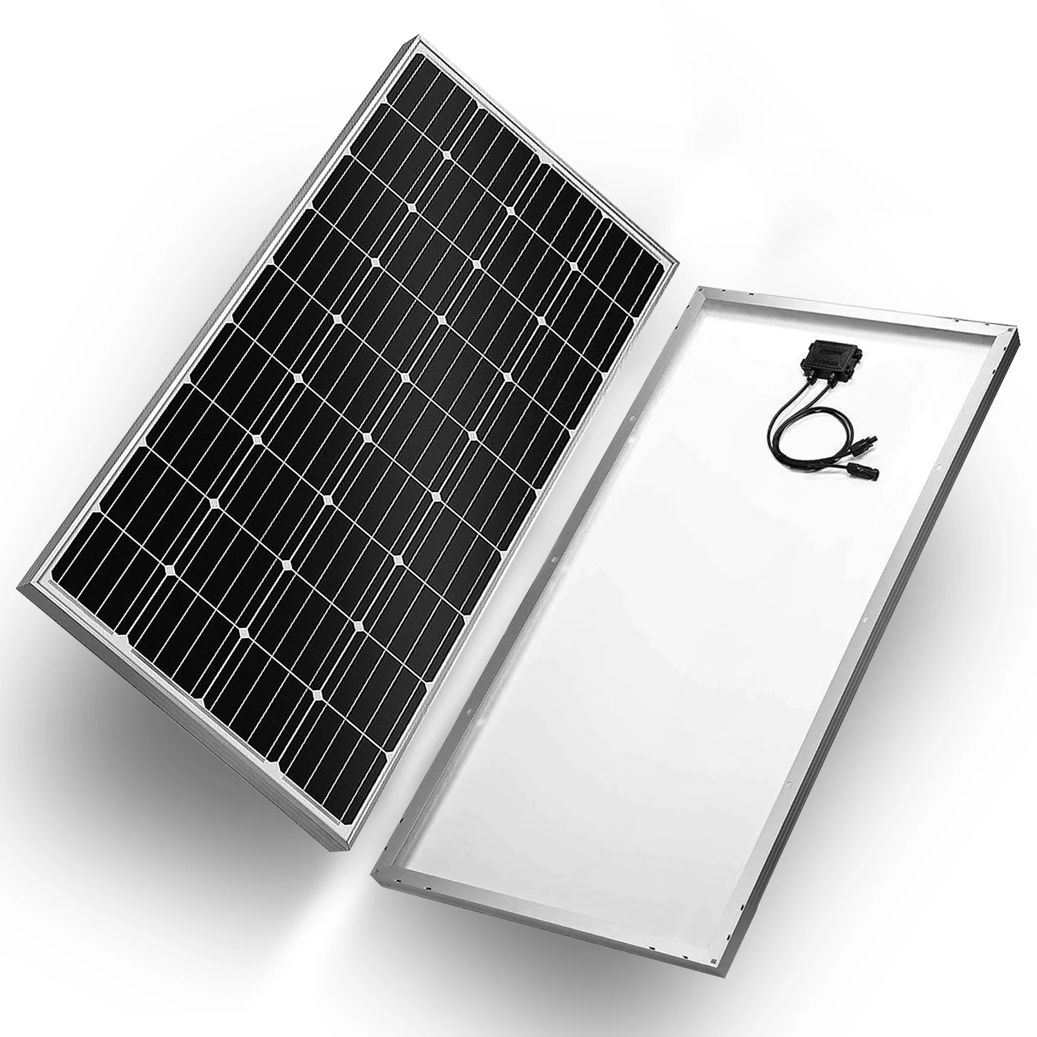 DOKIO 18V 100W starres Solarpanel China 18V monokristallines Silizium wasserdichtes Solarpanel Laden 12V # DSP-100M Camping/Zuhause/Wohnmobil