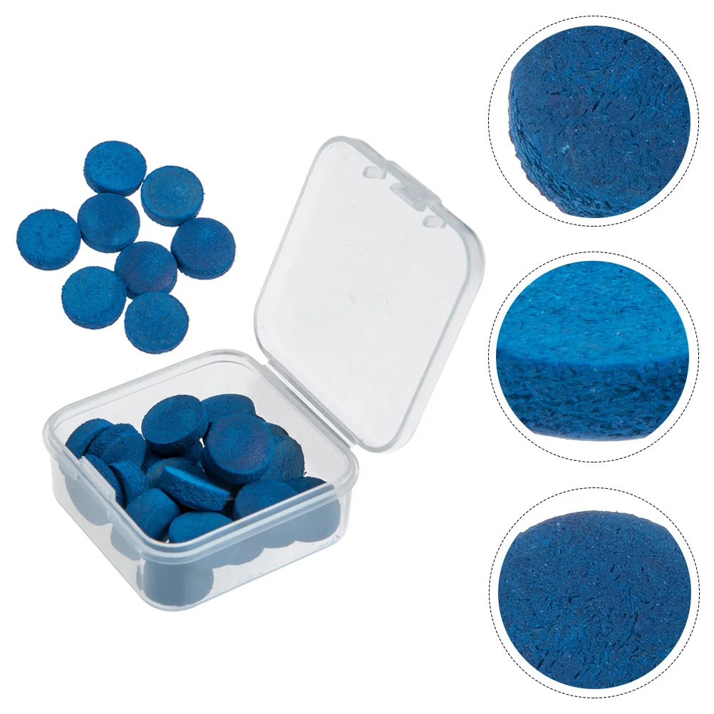 

30pcs Billiard Cue Tip Replacement Pool Cues Tips Portable Stick for Billiards Pool Cue Necessity Accessories Parts