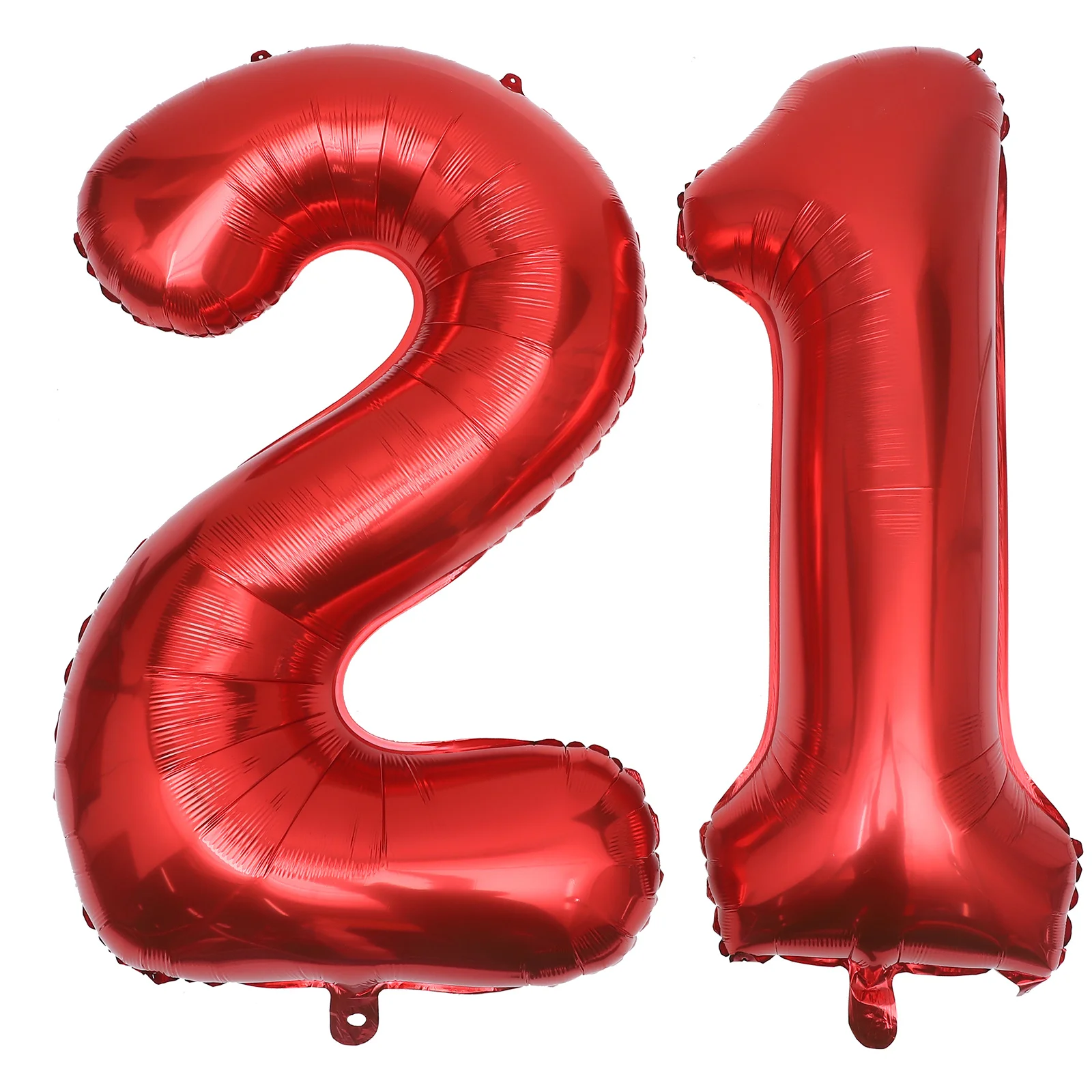 

2Pcs Number Balloons Red Foil Number 1 2 Party Decor Baby Shower Wedding Birthday Decorations Party Balloons Birthday Supply