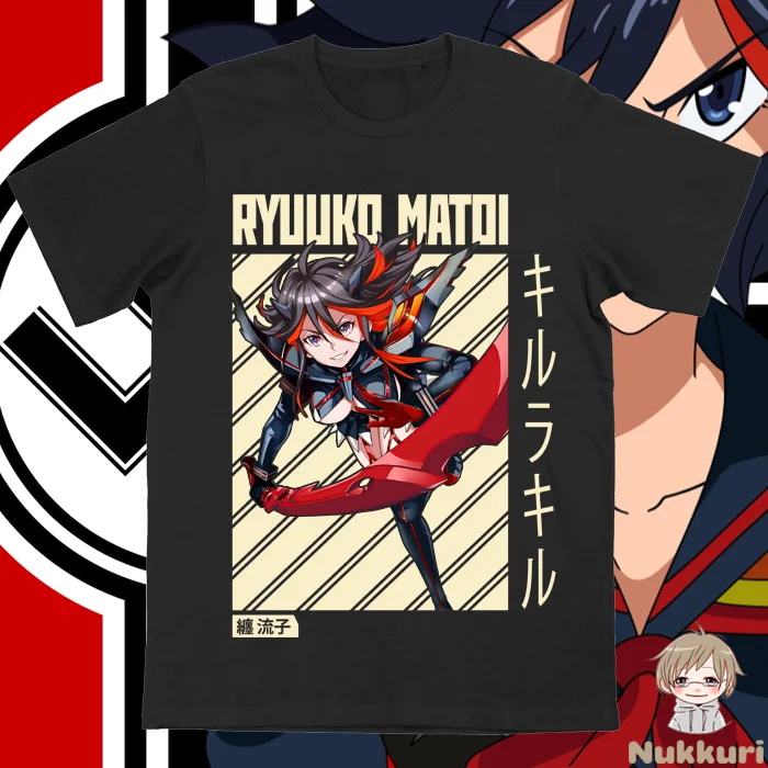 ANIME TSHIRT - Kill la Kill - Ryuuko Matoi T-Shirt