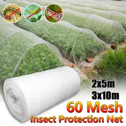Garden Plant Insect Netting Vegetable, Flower and Fruit Care Cover Netting Pest Control Bird-proof 60 Mesh Protective Netting