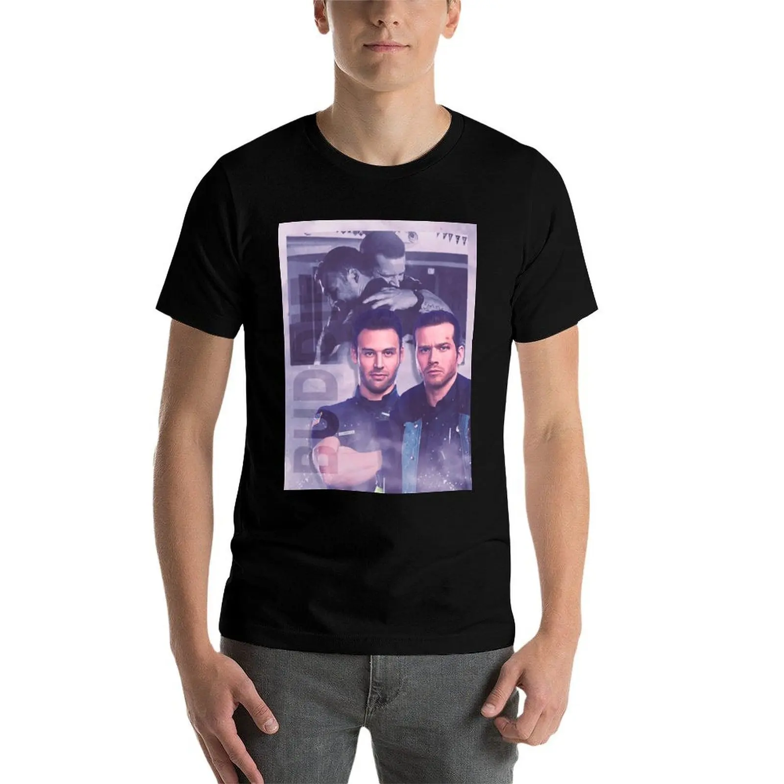 

911: Buddie - Memories - Buck and Eddie T-Shirt man t shirt designer graphic t shirts for man T-Shirt