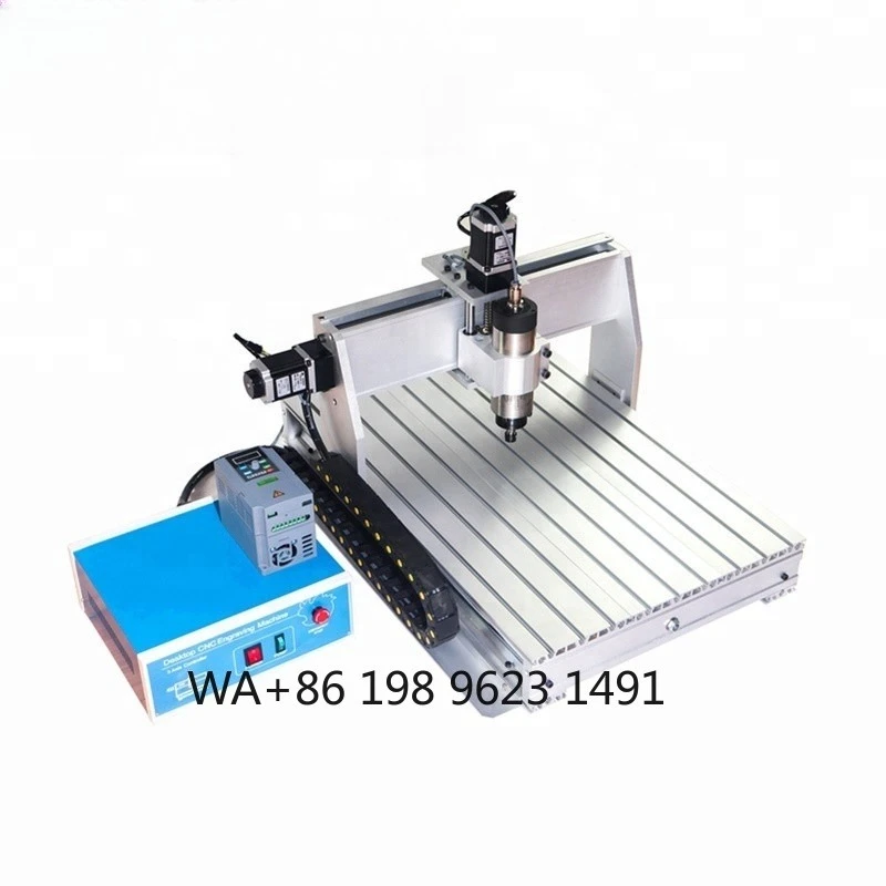 Space Saving Portable CNC Engraving Machine High Efficiency Multipurpose Woodworking Acrylic Processing Equipment