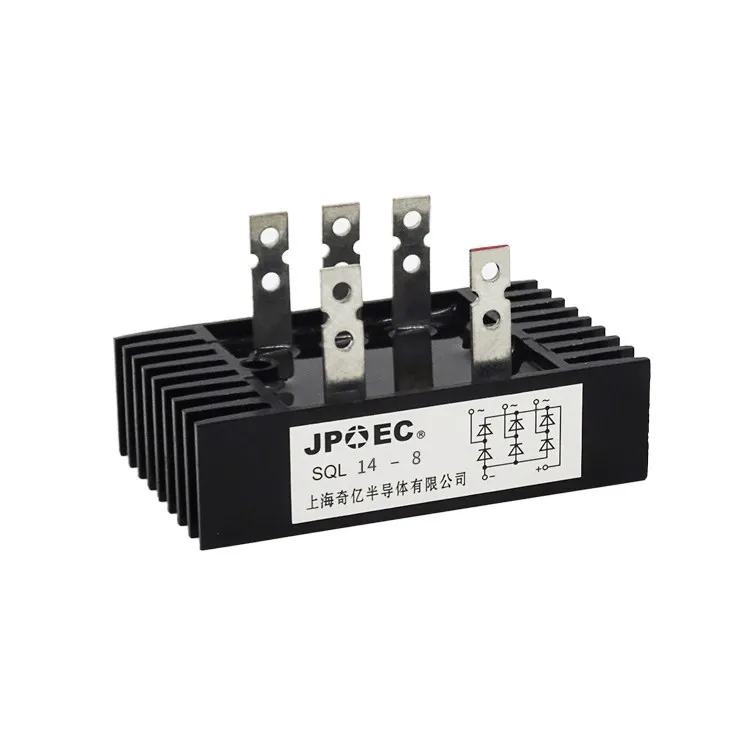 SQL40-8 SQL14-8 Three-phase rectifier bridge 40A full-wave rectifier with its own radiator