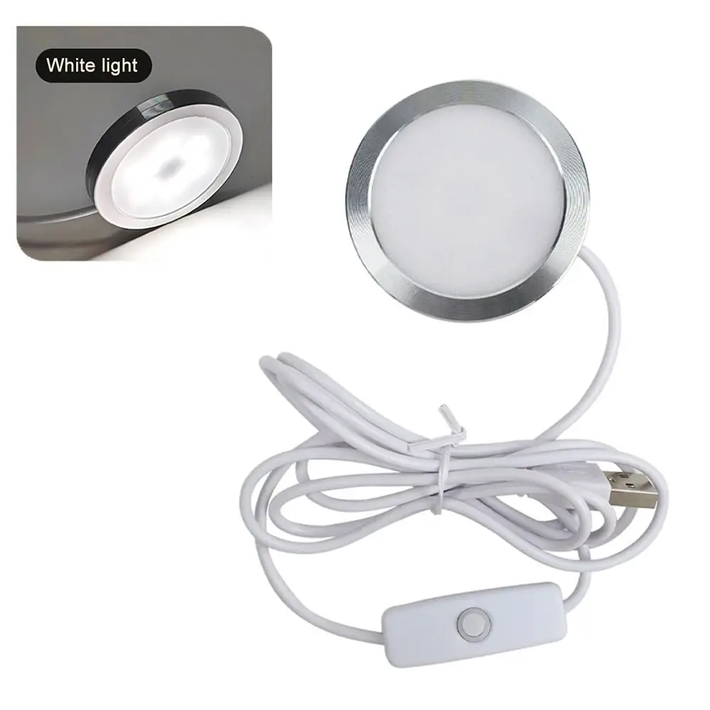 

Регулируемая по цвету RGB USB-лампа круглой формы, ультратонкая светодиодная лампа 5В, энергоэффективная, с питанием от USB, ночник для самостоятельной сборки