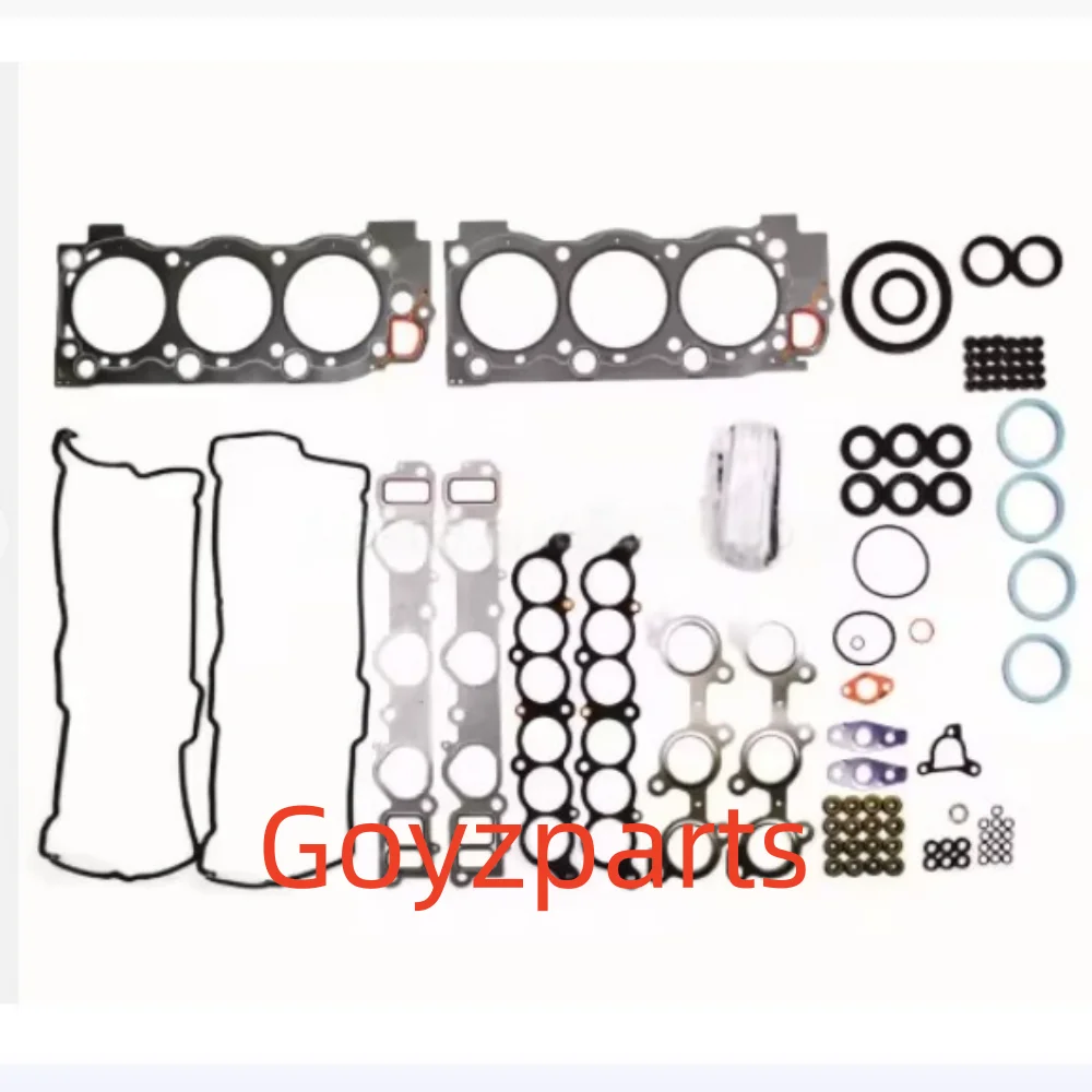 5VZ 5VZ-FE 04111-62081 04111-62080 Engine Rebuilding Overhaul Gasket For Toyota 4 RUNNER HILUX Pickup LAND CRUISER PRADO J9 3.4L