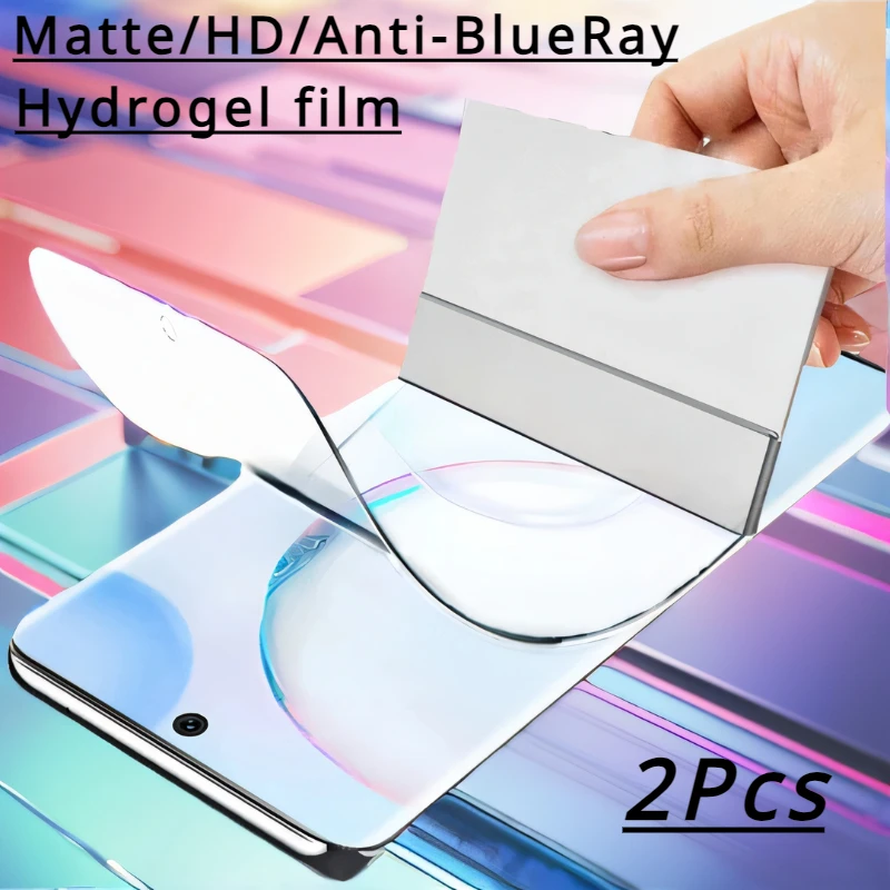 2Pcs For MOTOROLA Edge 50 40 30 Fusion 20 Pro Screen Protector MOTO Edge 40 Neo 30 Ultra 20 lite edge+ S30 Matte Hydrogel Film