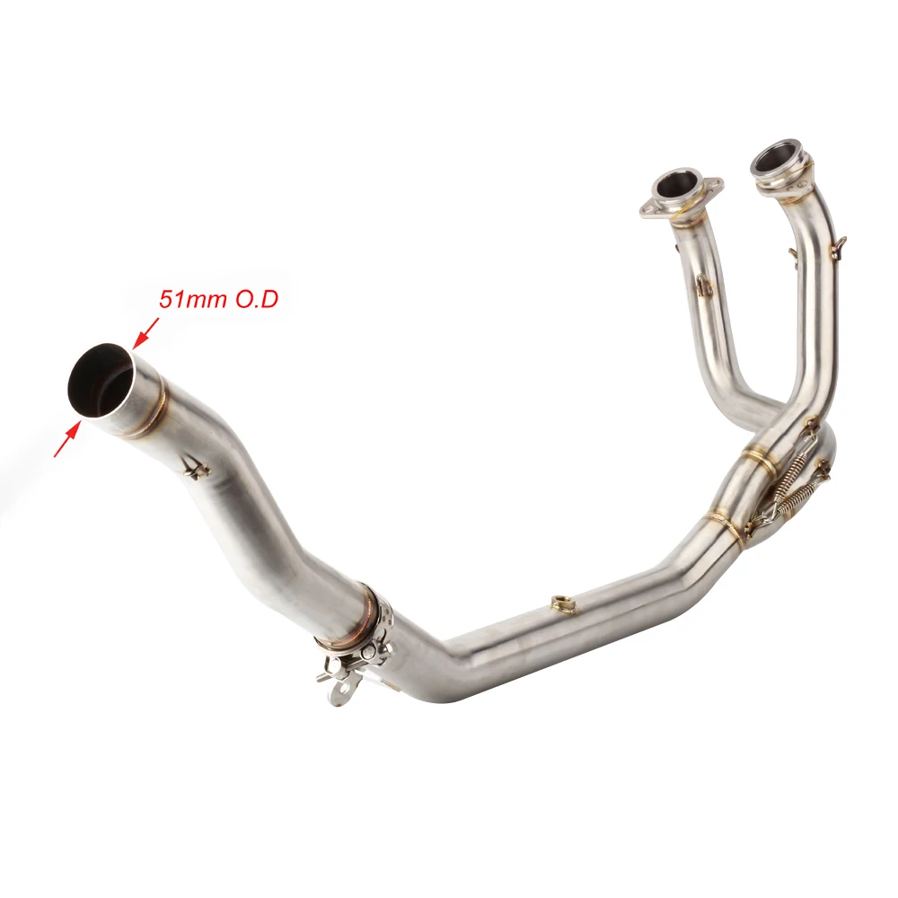 

For Honda CRF1000L AFRICA TWIN 2016-2018 Motorcycle Exhaust Muffler Link Pipe Escape Slip-on 51MM