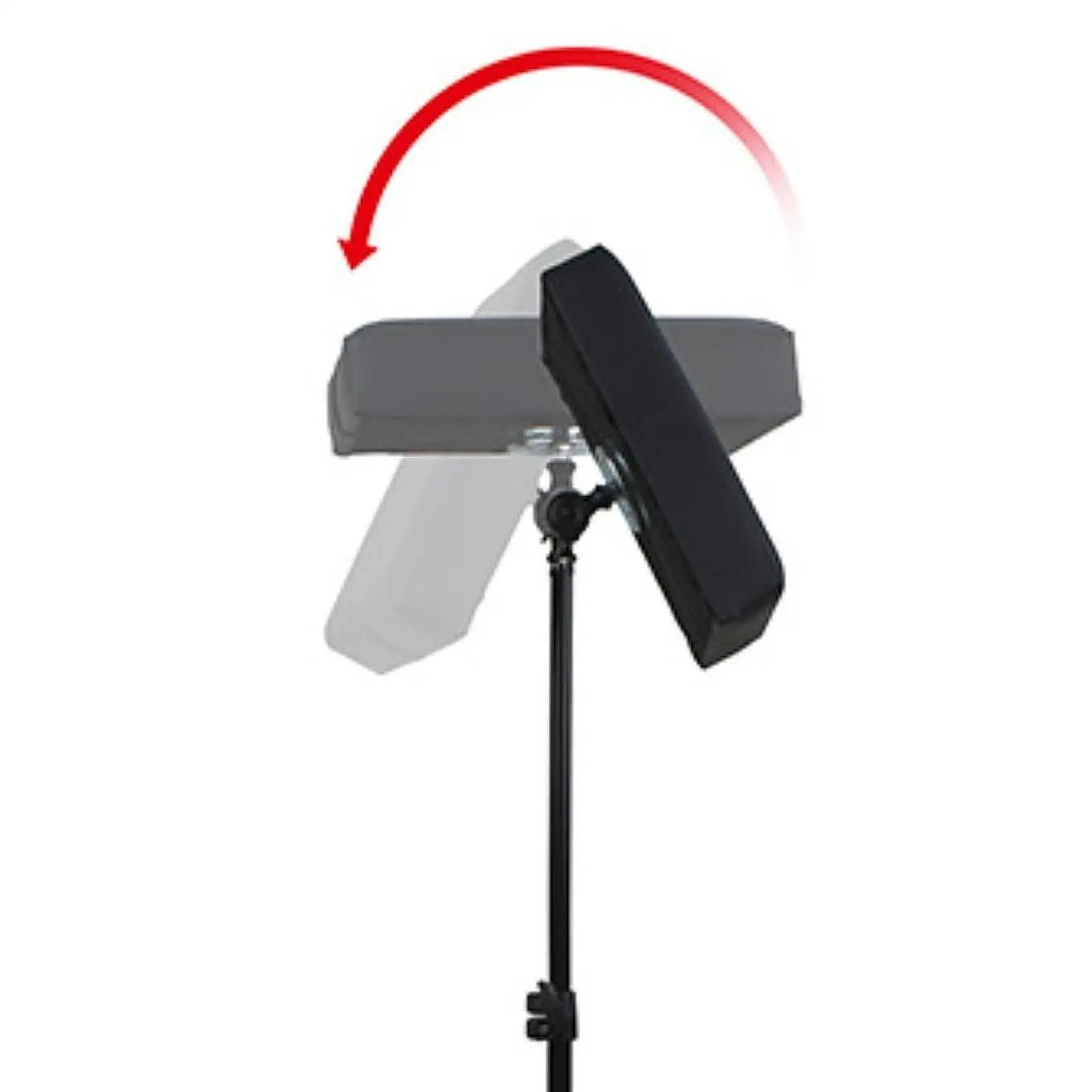 

Подлокотник для татуировки, черный кожаный портативный легкий аксессуар, стабильные принадлежности, мебель для салона красоты, студии