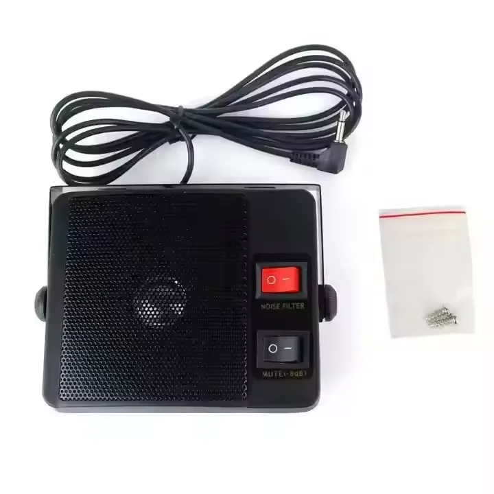 الجملة 3.5mm TS-750 الثقيلة مكبر الصوت الخارجي المحمولة سماعات الراديو المحمول لاستخدام السيارة