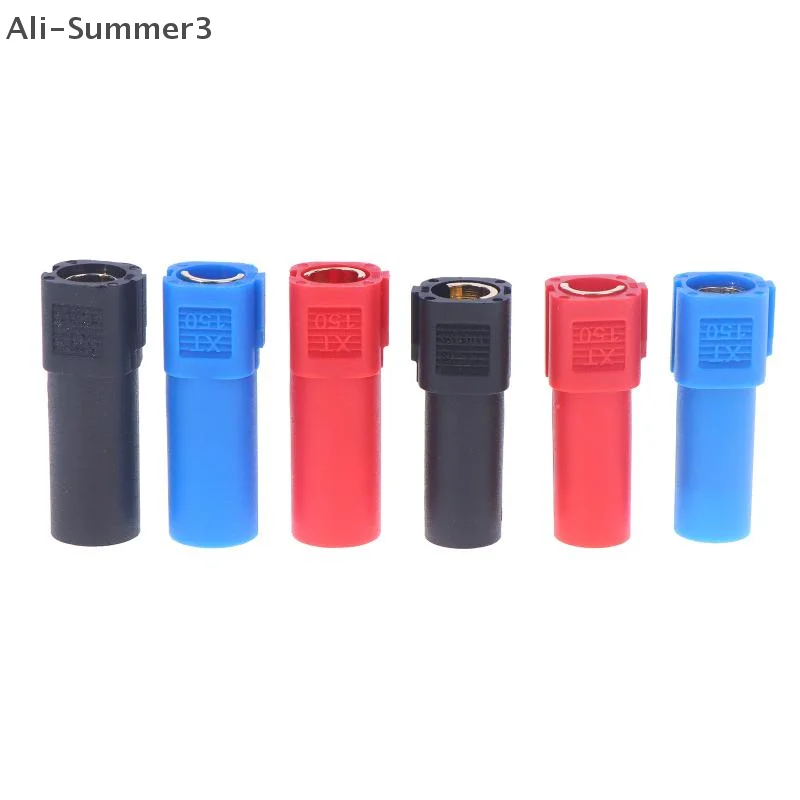 5 uds Amass XT150 6mm conector tipo bala adaptador juego de enchufe macho hembra 130 amperios de alta calificación para batería LiPo RC