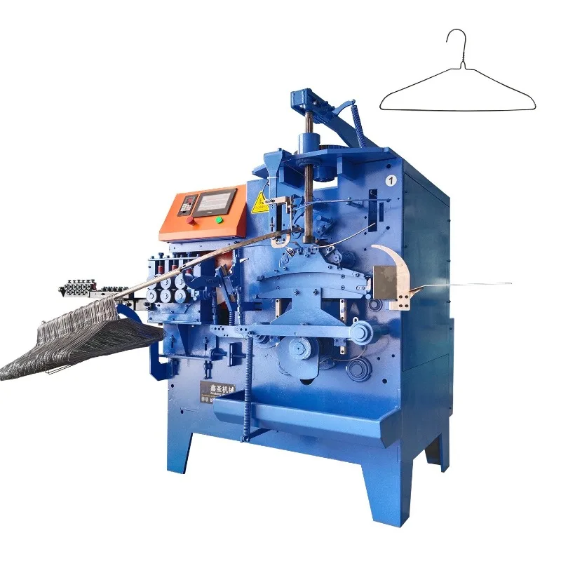 Automatic high-speed hanger forming machine, iron wire stainless steel wire multi-purpose hanger making equipment
