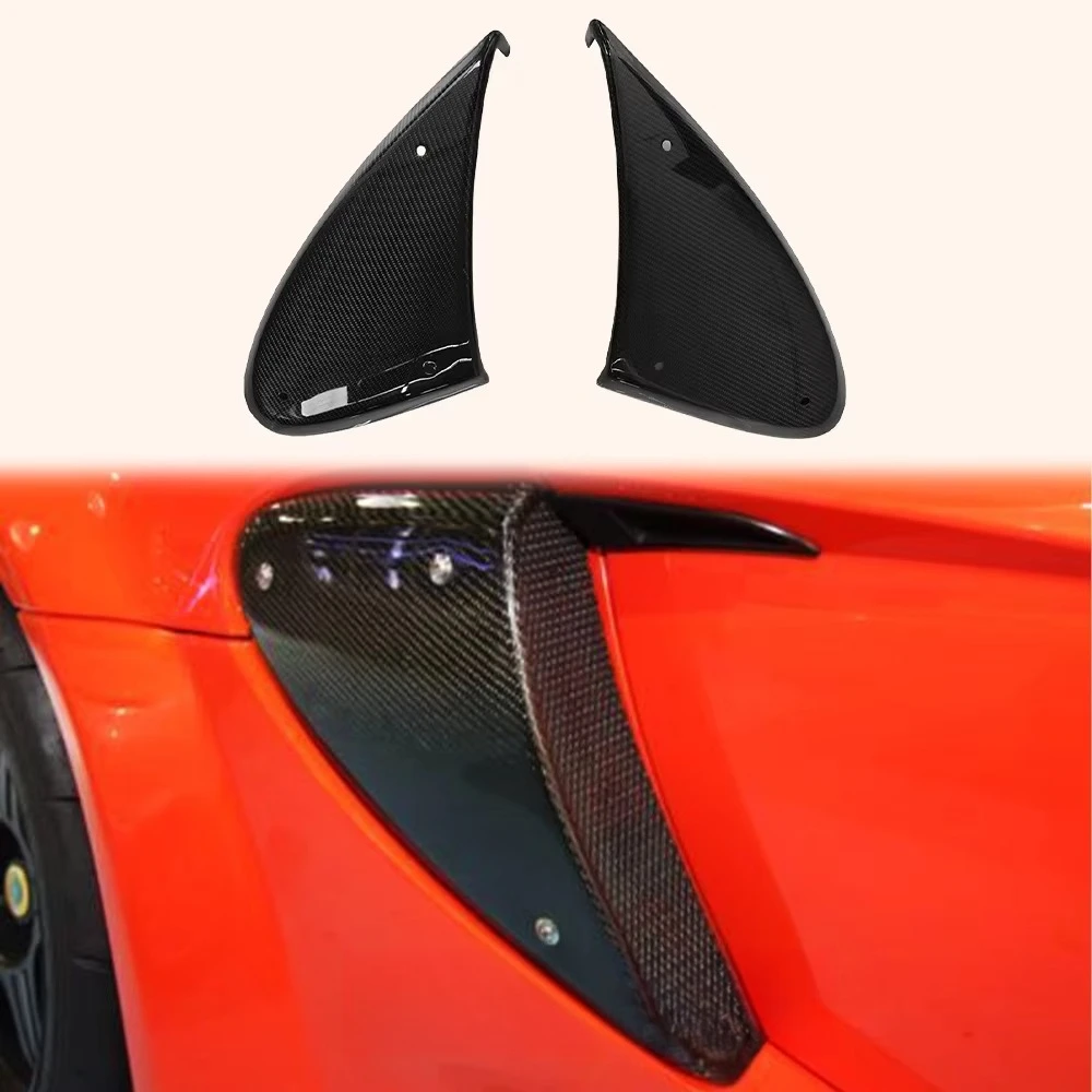 

For Lotus Exige S2 2004-11 KZ Style Carbon Side Door Fender Vents Ducts Pair