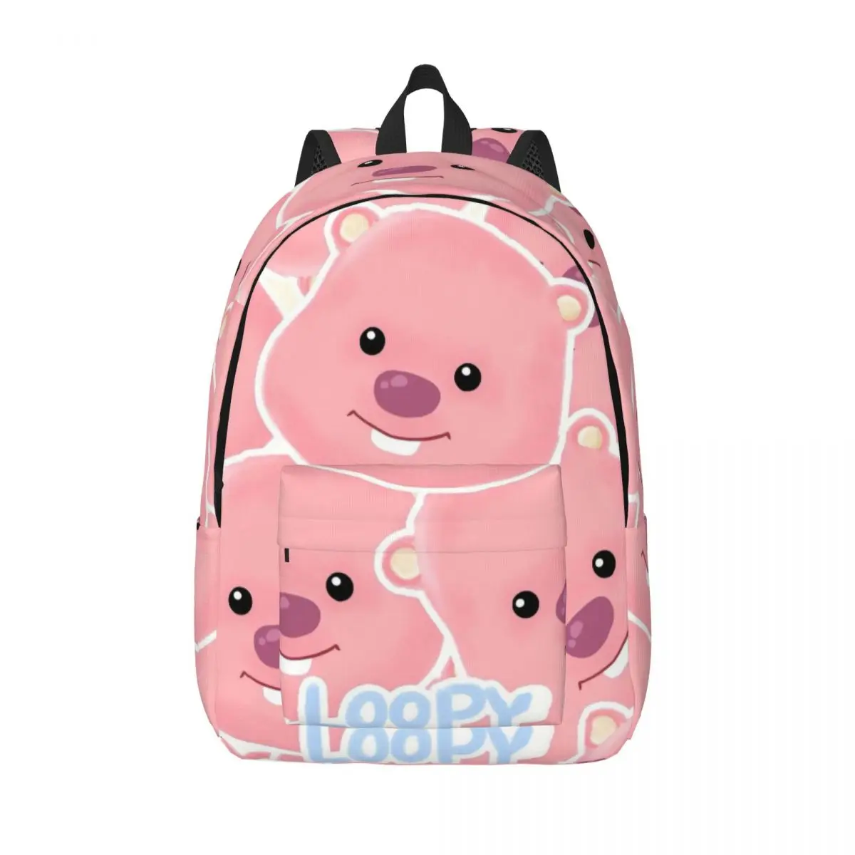 Cute Loopy Pattern Teenage Backpack Sports High School Hiking Travel Daypack for Men Women Laptop Computer Canvas Bags