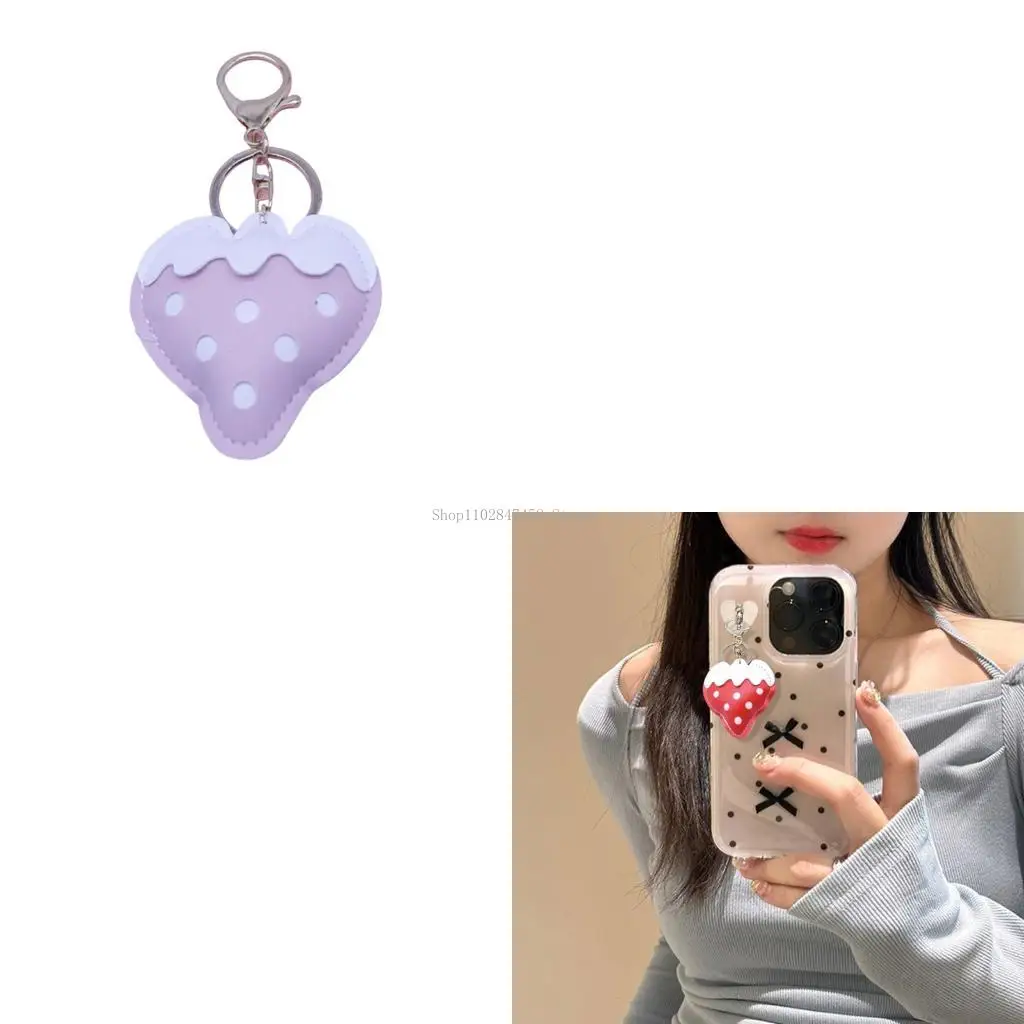 Прекрасная-клубничная-клавиатура-pu