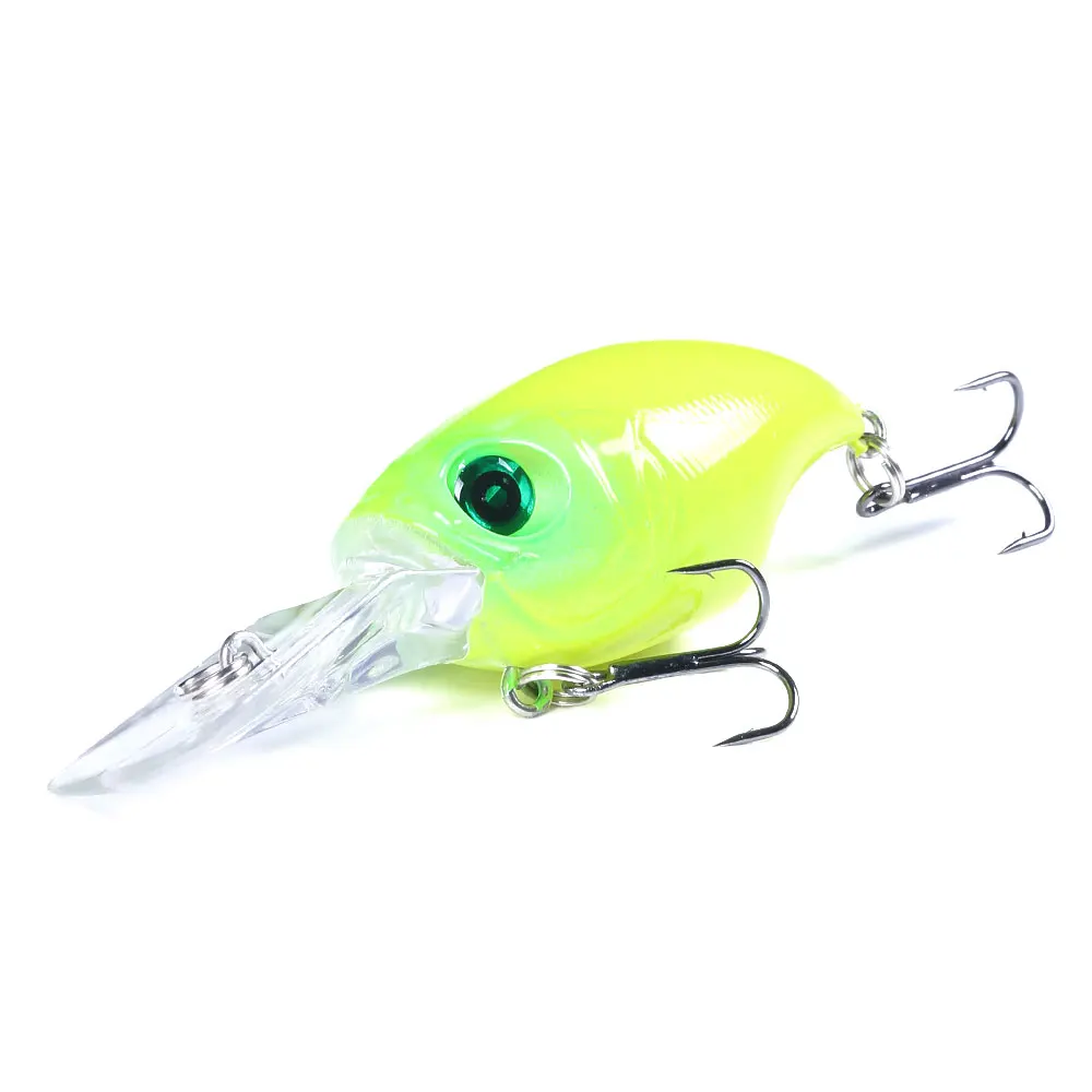 1 Stück Neuer Crankbait Wobbler Köder 7,5cm 11g Hochwertige Haken 10 Verschiedene Farben Künstlicher Köder Harter Angelköder Cranks