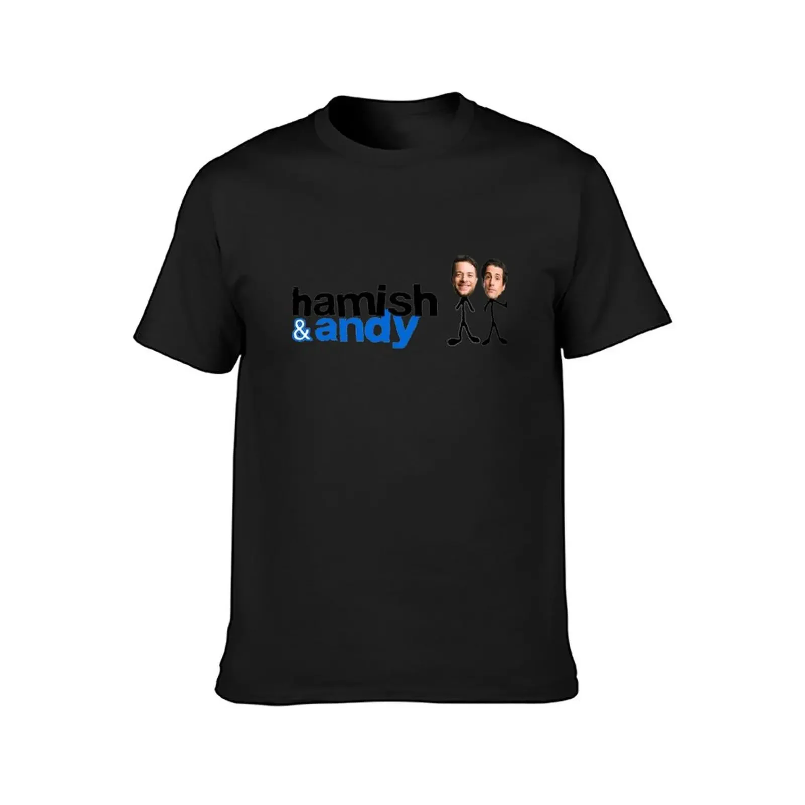 Hamish & Andy T-Shirt anime figures plain heavyweight t shirts for men