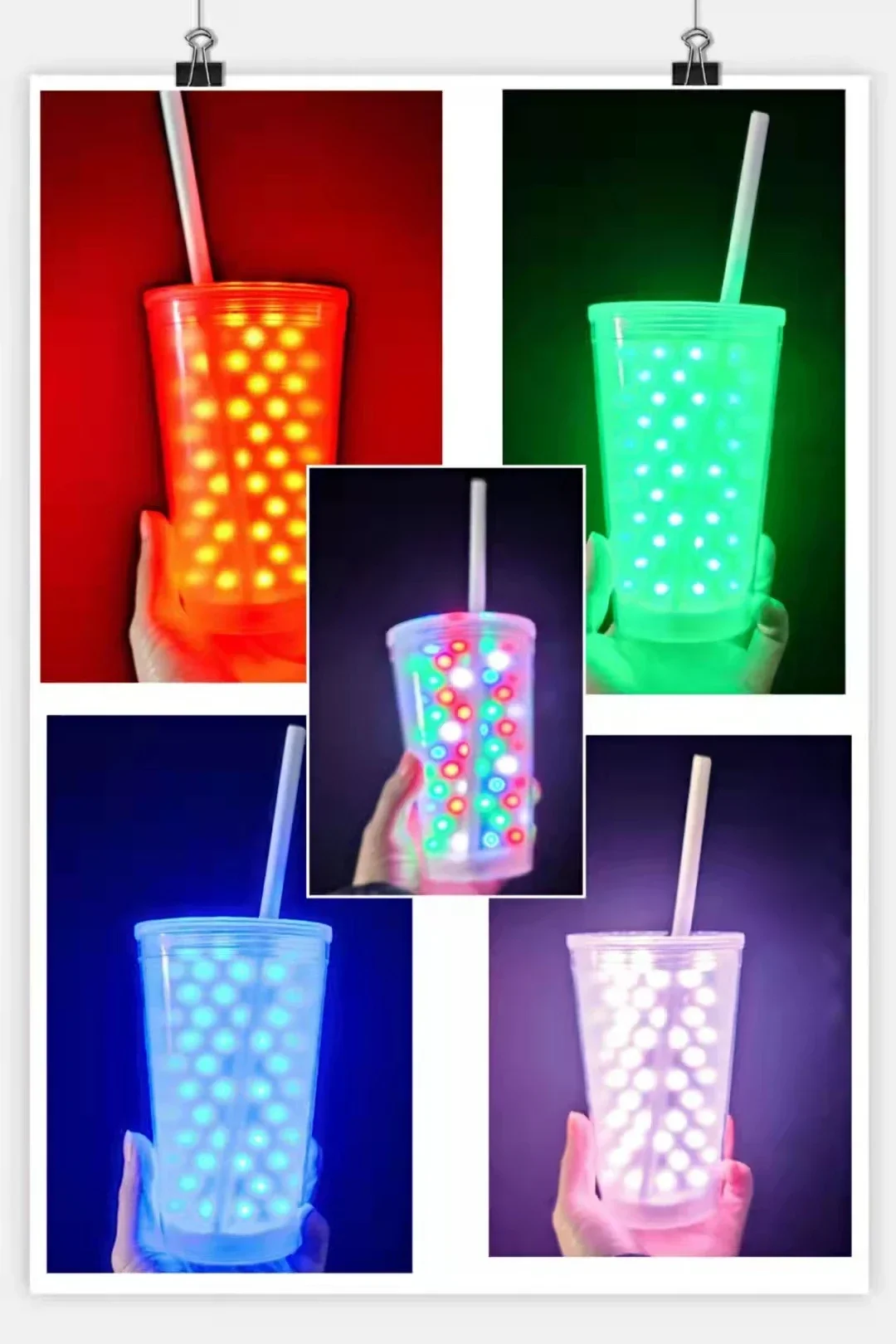 I-Lite Cup 360 Pro Stage Magic Tricks Party Magic Show Floating Light Close Up Mentalism Magia Magicians Prop Accessory Gimmick