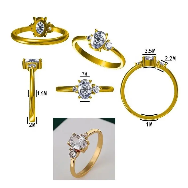 

Wholesale Price Factory OEM ODM Custom Made 14K 18K Gold Plated Fine Jewelry Manufactures Provide Design