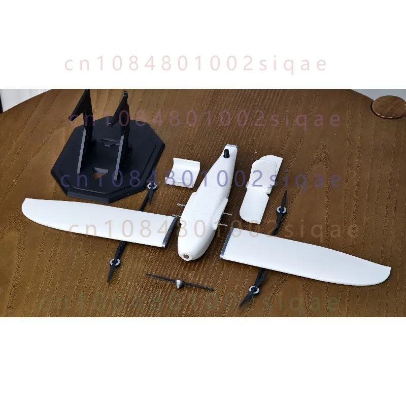 3D Printed VTOL Fixed-Wing UAV Scale Model Vertical Takeoff Landing Aircraft Static Collectible